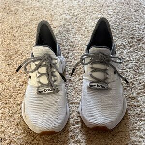New Balance White and Black Athletic Shoes